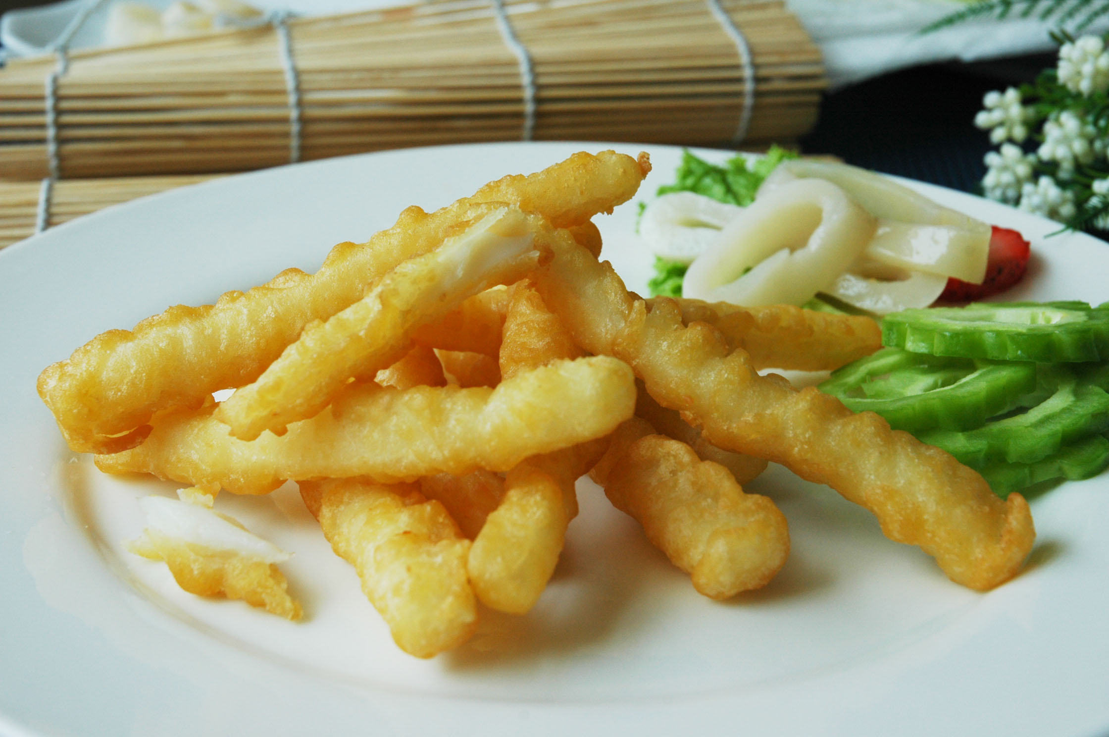 Battered Squid Chips
